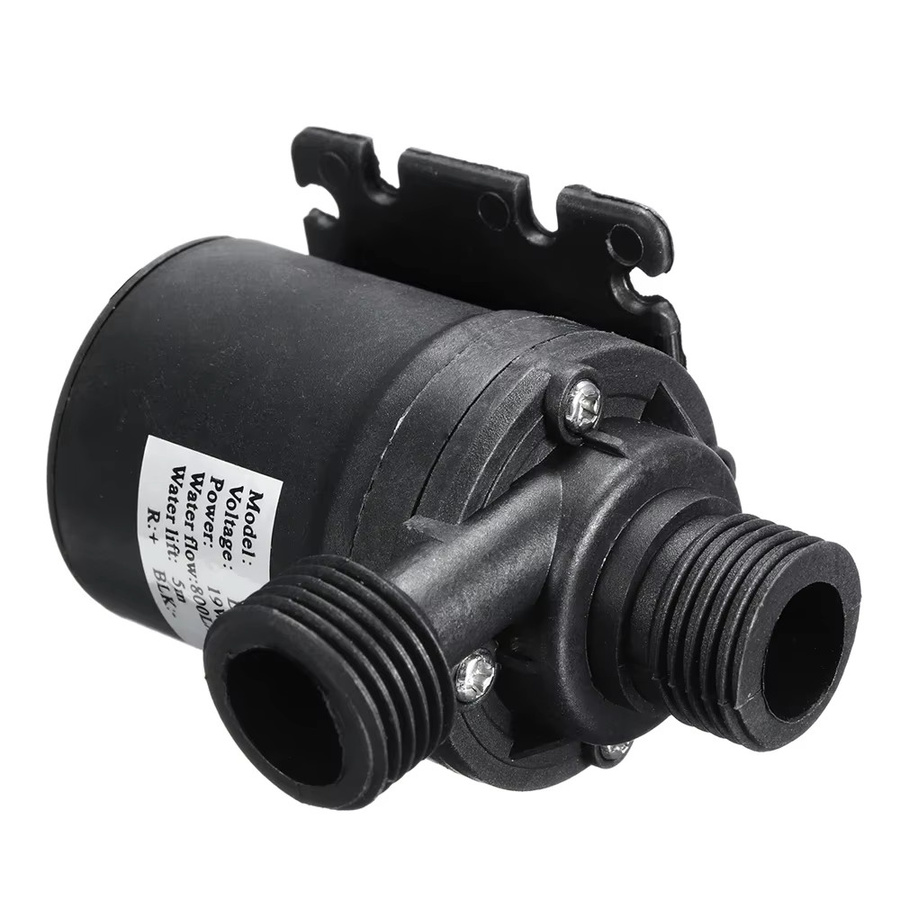 YEGE Bürstenlose Tauchpumpe für Aquarium und Teich, DC 12/24V, Ultra Leise Wasserpumpe in Schwarz - Bild 4