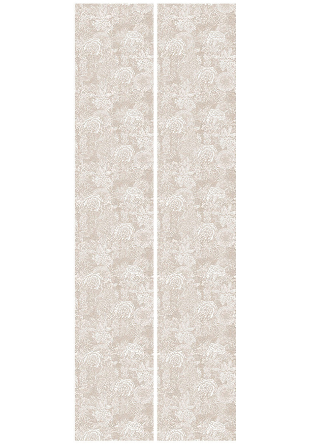 KEK Amsterdam Tapete Rieder 1 FR-012 in Beige mit floralem Art Nouveau Design - Bild 2