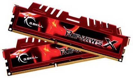 G.Skill RipjawsX DDR3 RAM Kit 16GB (2x 8GB) 2133MHz 240pin DIMM in Rot - Bild 1