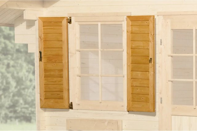 Weka Fensterladen für Fenster B: 84 cm, H: 113 cm - Bild 1