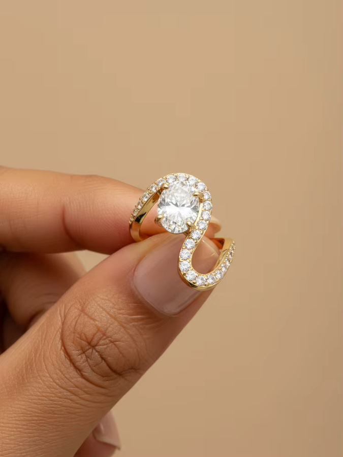 Ring 925 Silber, Zirkonia, Damen - Bild 1