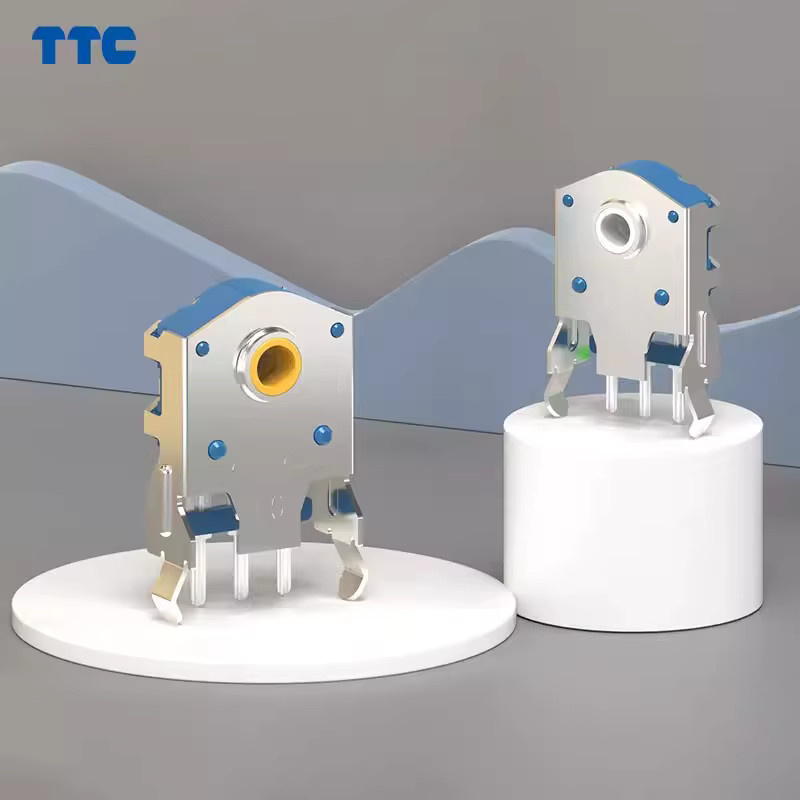 TTC Staubdichter Rad-Encoder Gold-Silber Dreh-Maus-Scrollrad mit 1,74 mm Loch - Bild 2