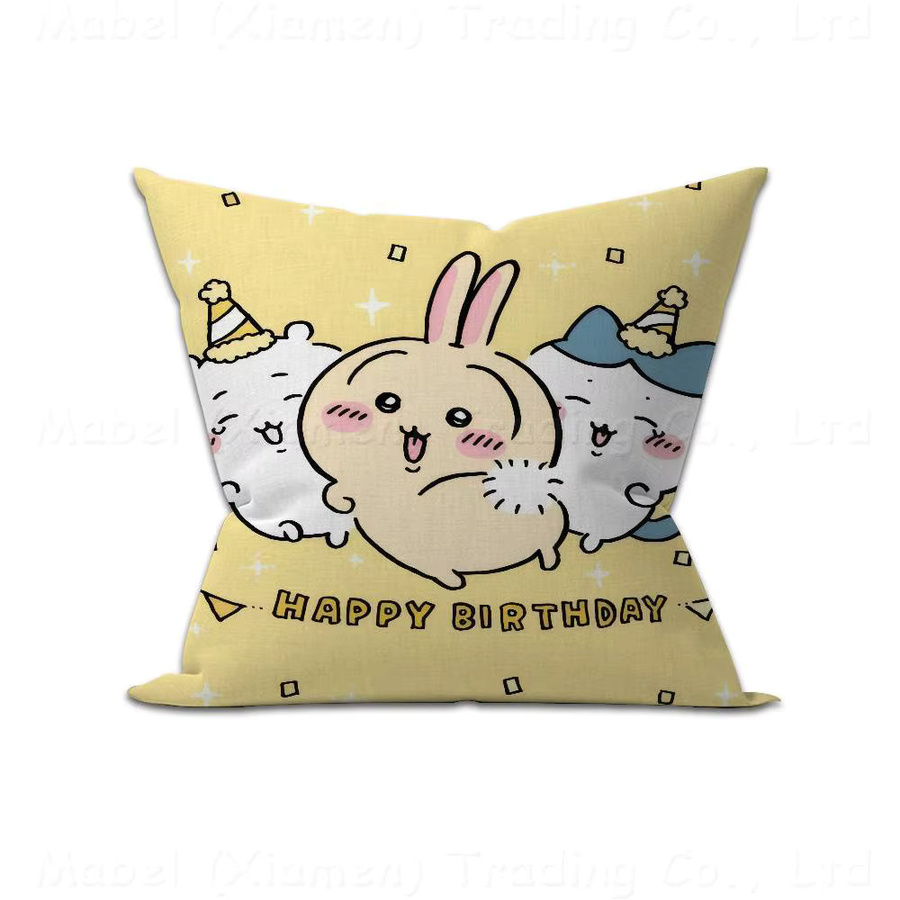 Beast Kingdom Anime Kissenbezug im japanischen Klassik-Stil mit Tier-Grafik für dein Sofa oder zur Dekoration - Bild 3