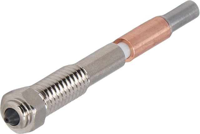 QIDI Schnellwechsel-Düse Ersatz für QIDI PLUS 4 3D-Drucker mit integriertem Heatbreak, 0,4 mm, grau - Bild 1