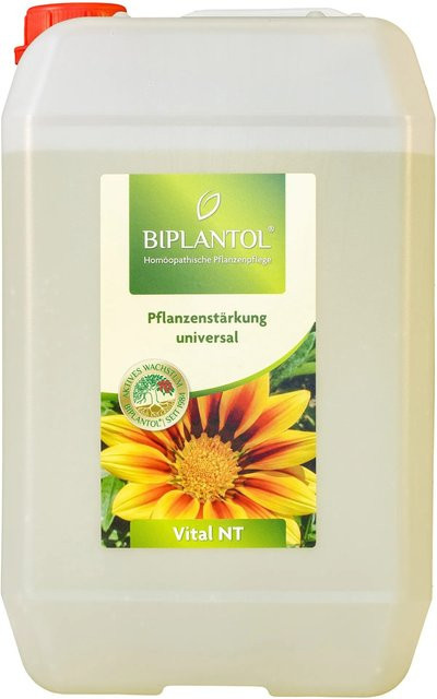 Biplantol Pflanzenstärkungsmittel Vital NT 5 homöopathisches Pflanzentonikum für Bäume, Sträucher, Zierpflanzen, Kakteen und Bonsai - Bild 1