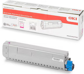 OKI Magenta Toner Cartridge für Drucker der C 824-Serie, 834-Serie und 844-Serie - Bild 1
