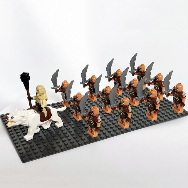 Bekool Der Herr der Ringe Schattenorcs Uruk-hai Minifiguren 13-teiliges Set - Bild 1