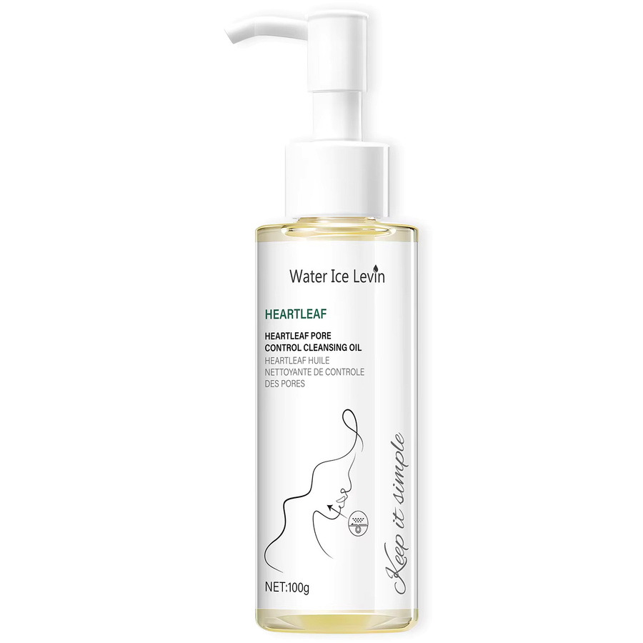 Water Ice Levin Heartleaf Pore Control Reinigungsöl mit Niacinamid, Gesicht - Bild 5