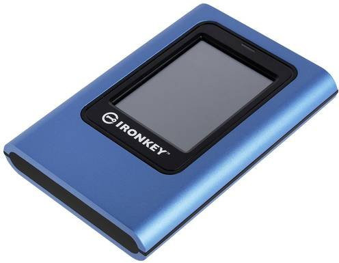 Kingston IronKey Vault Privacy 80 Externe SSD 960 GB USB-C Blau - Bild 1
