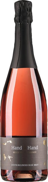 Klumpp und Näkel Hand in Hand Spätburgunder Rosé Sekt Brut 2022 12 x 0,75 l - Bild 1