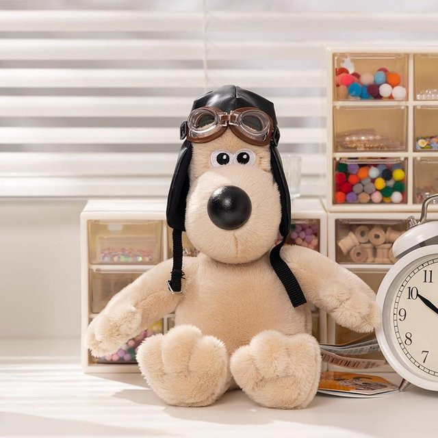 Yiran toy Wallace und Gromit Plüschtiere, Welpe, ab 14 Jahren - Bild 1