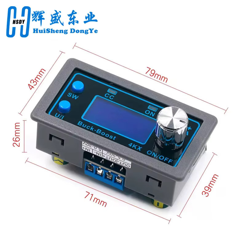 HUISHENGYUFA ZK-4KX DC-DC Buck Boost Converter CC CV Labor Netzteil Modul, Einstellbar 0,5-30V 4A - Bild 2