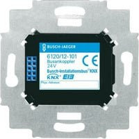 Busch-Jaeger Busankoppler Unterputz 24 Volt 5 Milliampere Typ 6120/12-101 Silber - Bild 1
