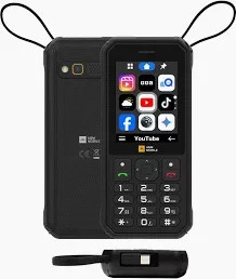 AGM Mobile M11 Robustes 4G Android Smartphone mit 2,8 Zoll Display, 4000 mAh Akku und Wi-Fi in Schwarz - Bild 2
