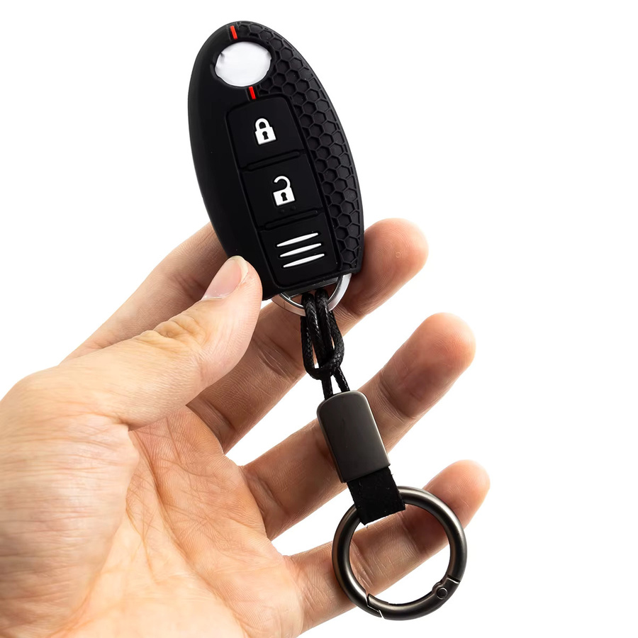Schlüsselanhänger Silikon, Titan, Unisex - Bild 3
