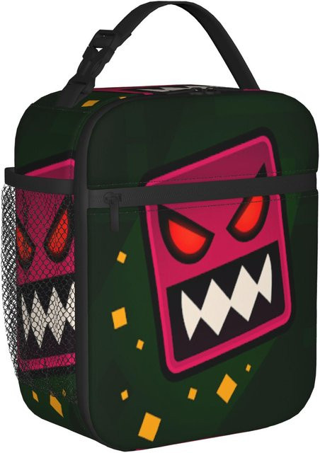 Isolierte Lunchtasche Geometrie Würfelspiel von Fancy Style Studio in Multicolour - Bild 1