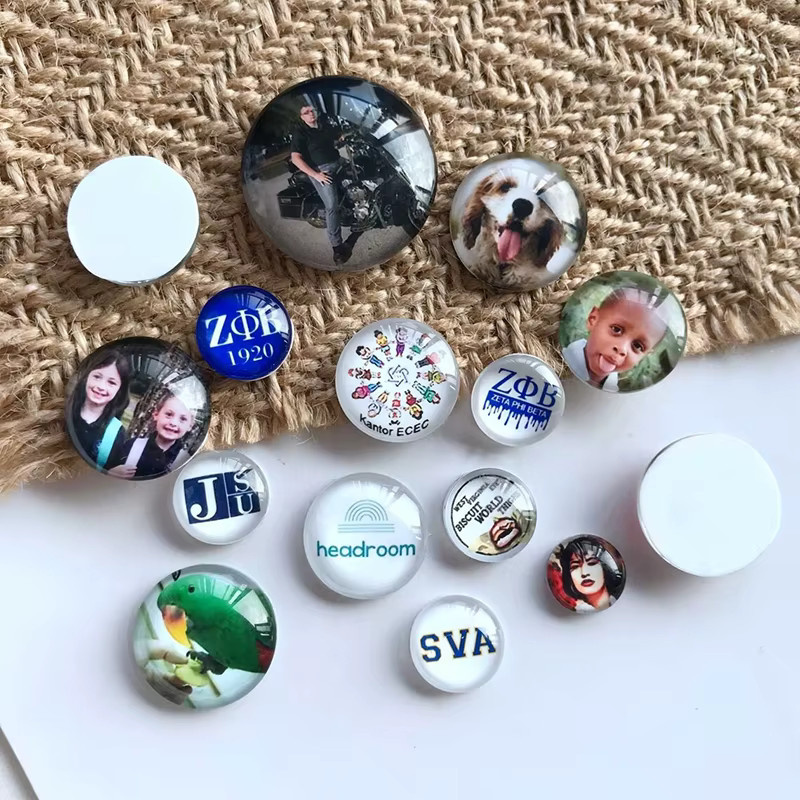 ESSPOC Glas Cabochon, rund, personalisiert, DIY Schmuck - Bild 2