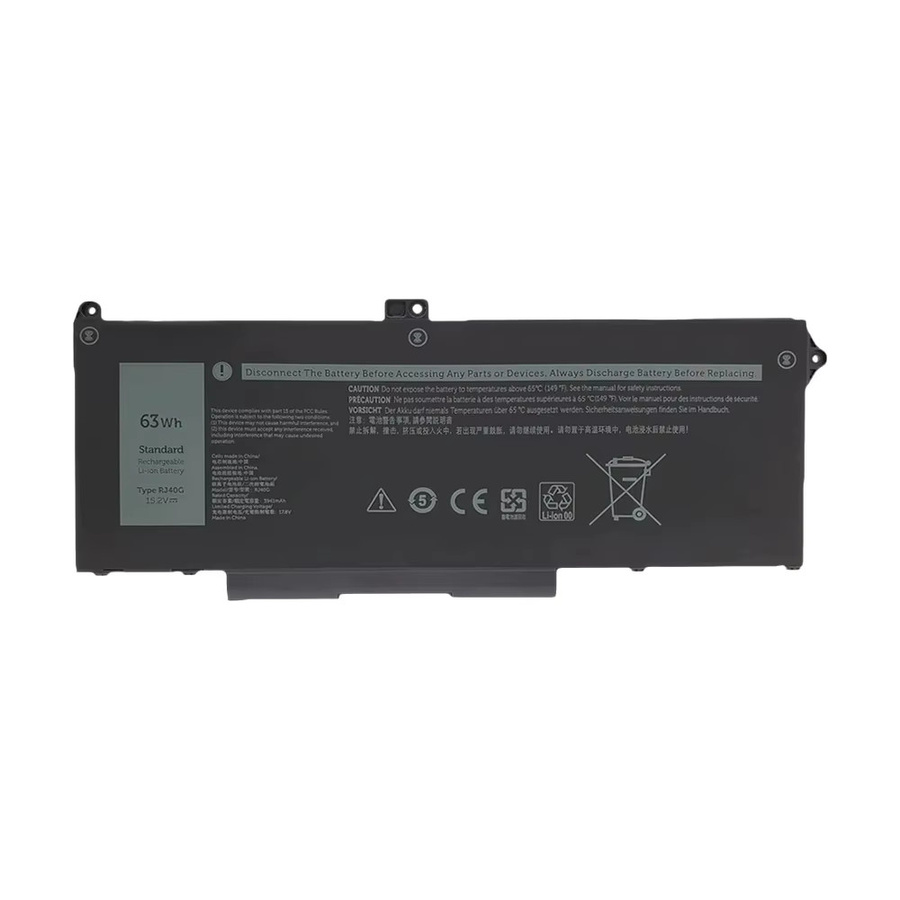 SKOWER RJ40G Li-Ion Akku 63 Wh in Schwarz für Dell Latitude 15 5520, 14 5420, Precision 15 3560, P137G, P104F, WY9DX - Bild 5