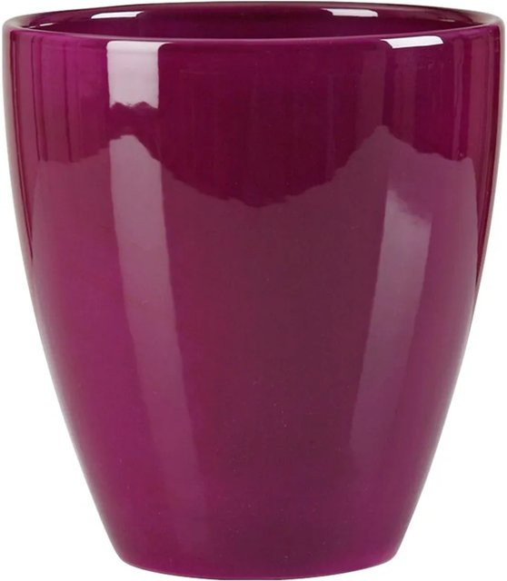Scheurich Pflanzgefäß 620 aus Keramik in Violett mit zeitlosem Design, Durchmesser: 13 cm - Bild 1