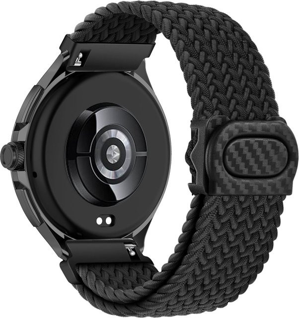 DAINU Uhrenarmband Nylon, Schwarz, Xiaomi Watch S4 - Bild 1