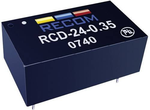 Recom Lighting LED-Treiber RCD-24-0.35 in Schwarz, 36 V/DC, 350mA - Bild 1