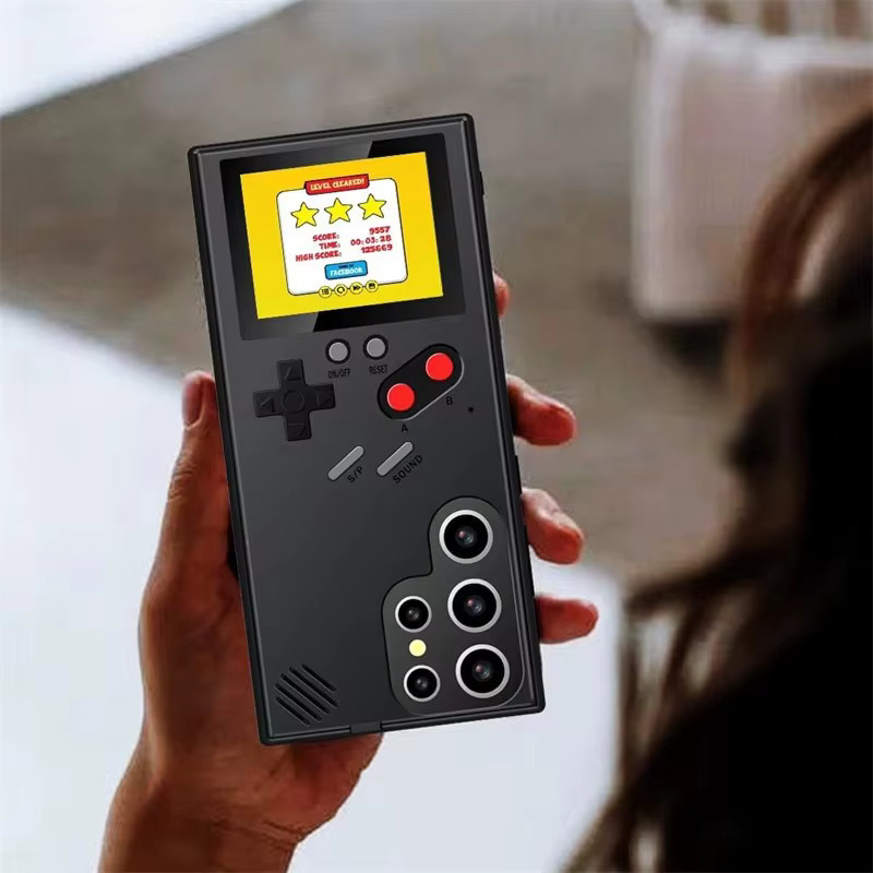 Samsung Galaxy S24 Ultra Retro Gameboy Gaming Hülle in Pink - Bild 3