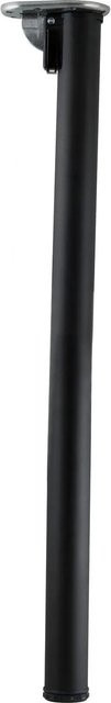 Camar Tischfuß Click Klappbar Höhenverstellbar aus Stahl in Schwarz Matt mit ø 50 mm - Bild 1
