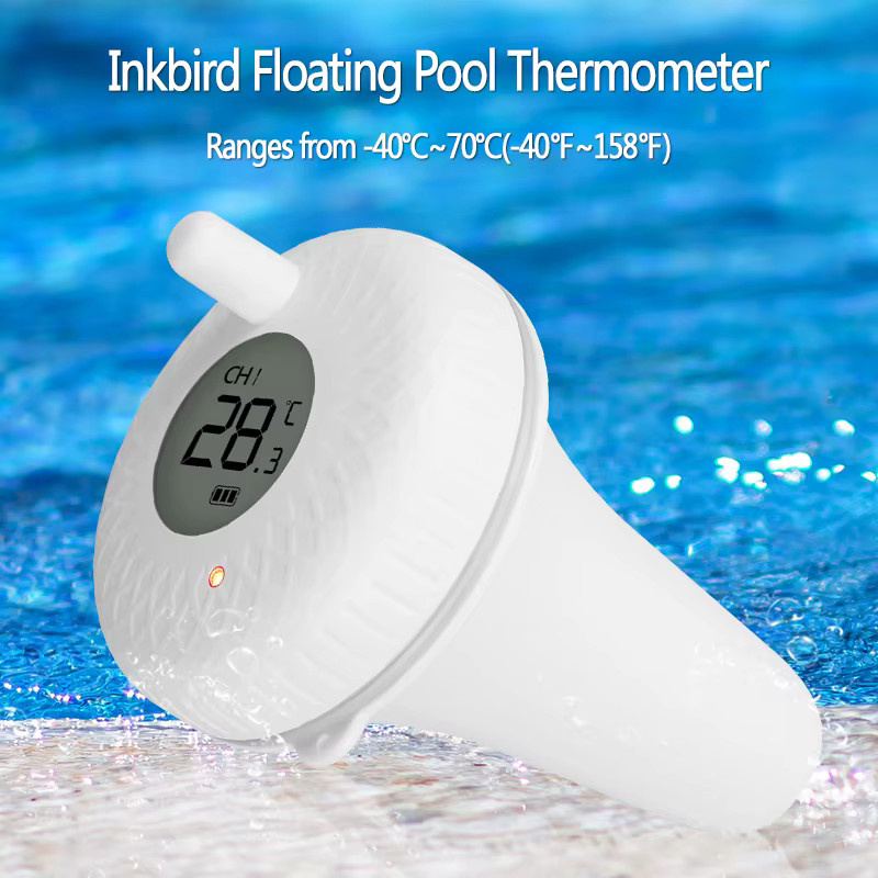 INKBIRD Smart Pool Thermometer IBS-P01R kabelloses Thermometer für Pool, Spa und Whirlpool - Bild 2