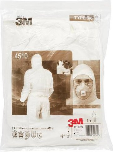 3M Schutzanzug 4515BXL in Blau, Größe XL - Bild 1