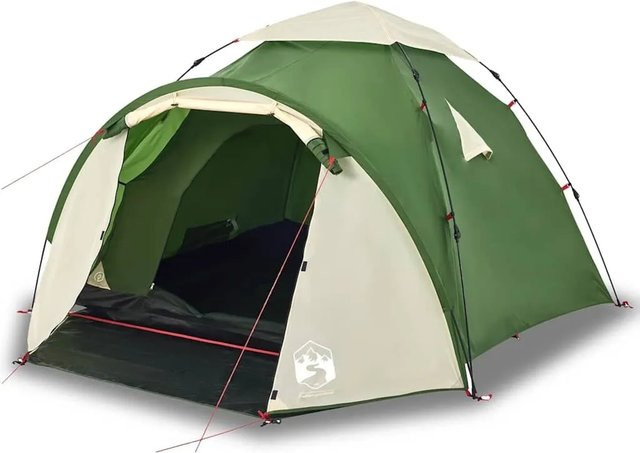 Furnicato Campingzelt Kuppel Grün H x B x T: 150 x 290 x 220 cm - Bild 1