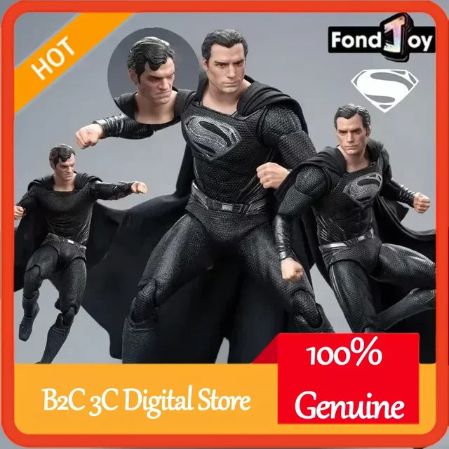 FondJoy Superman, Actionfigur, Schwarz, 1/9 Modell - Bild 1