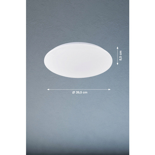 Fischer & Honsel LED Deckenleuchte Mona, Weiß, Durchmesser: 39,5 cm - Bild 3