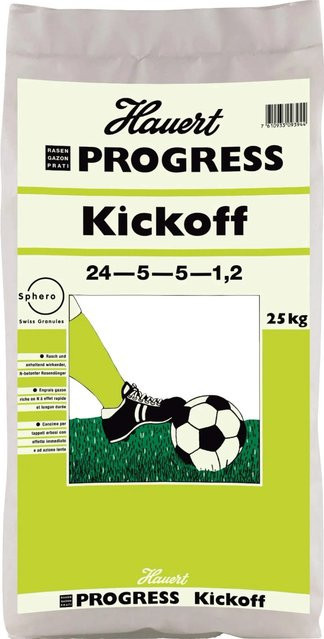 Hauert Progress Rasendünger Kickoff Granulat mit Slow-Release-Effekt, 25 kg - Bild 1
