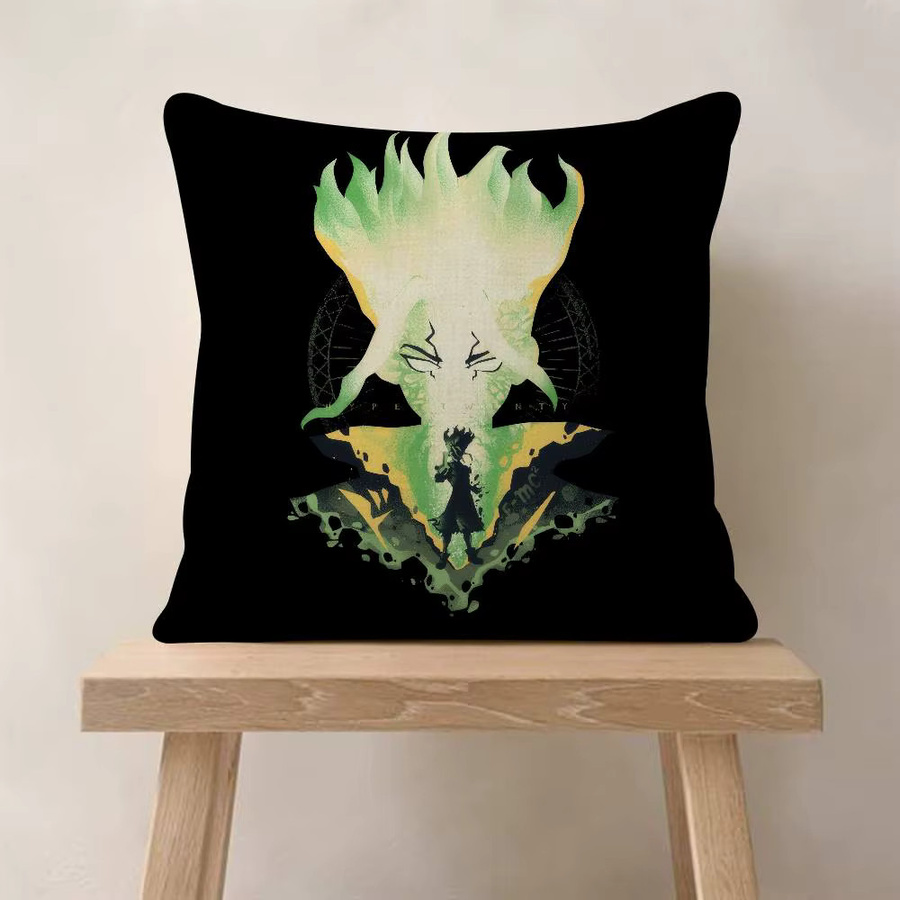 Anime Dr. Stone Kissenbezug für Sofa und Heimdekoration, quadratisch, B/B/H: 30 x 30 x 30 cm, mehrfarbig - Bild 5