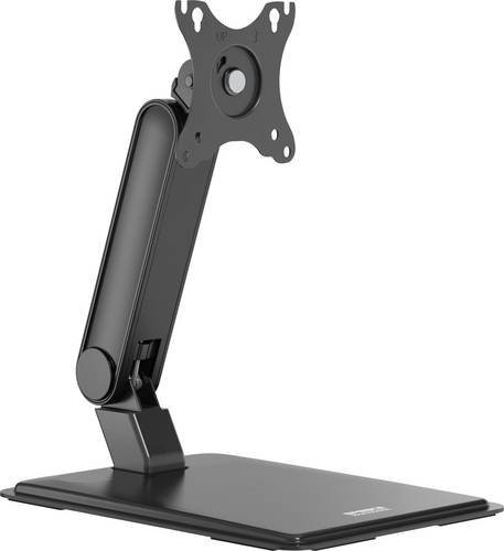 SpeaKa Professional SP-TMS-300 Monitor-Standfuß für 1 Display, 43,2 cm bis 81,3 cm, Schwarz, höhenverstellbar und neigbar - Bild 1