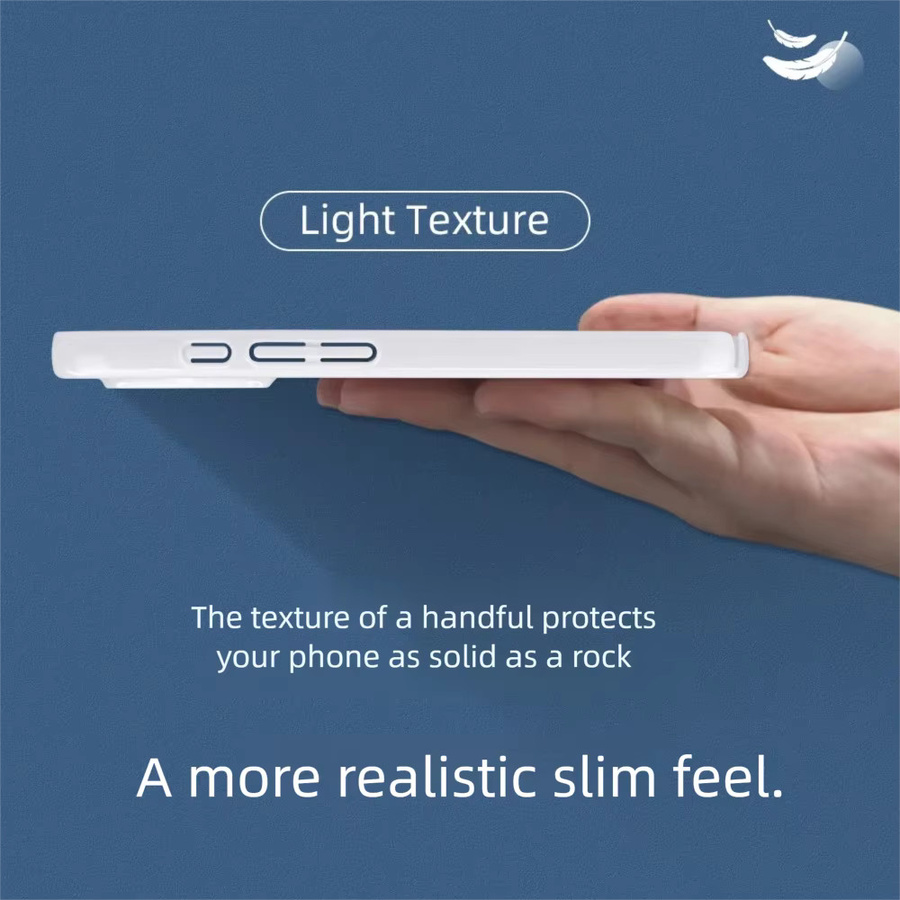 Fonlyu 10 Stück PBT Blank Handyhüllen für iPhone 17 16 15 14 13 12 Pro Max zur 3D Sublimation in Weiß - Bild 3