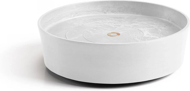 Ecopots Untersetzer Amsterdam Rollen Weiß B: 28,7 cm, H: 8,3 cm - Bild 1