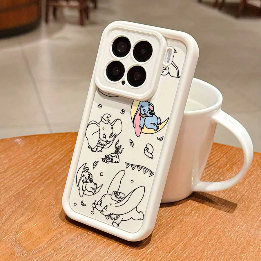 Dumbo Animierte Silikon-Handyhülle mit Augen-Design und Lanyard für Samsung Galaxy S26 S25 S24 S23 S22 S21 S20 FE Ultra Plus - Bild 3