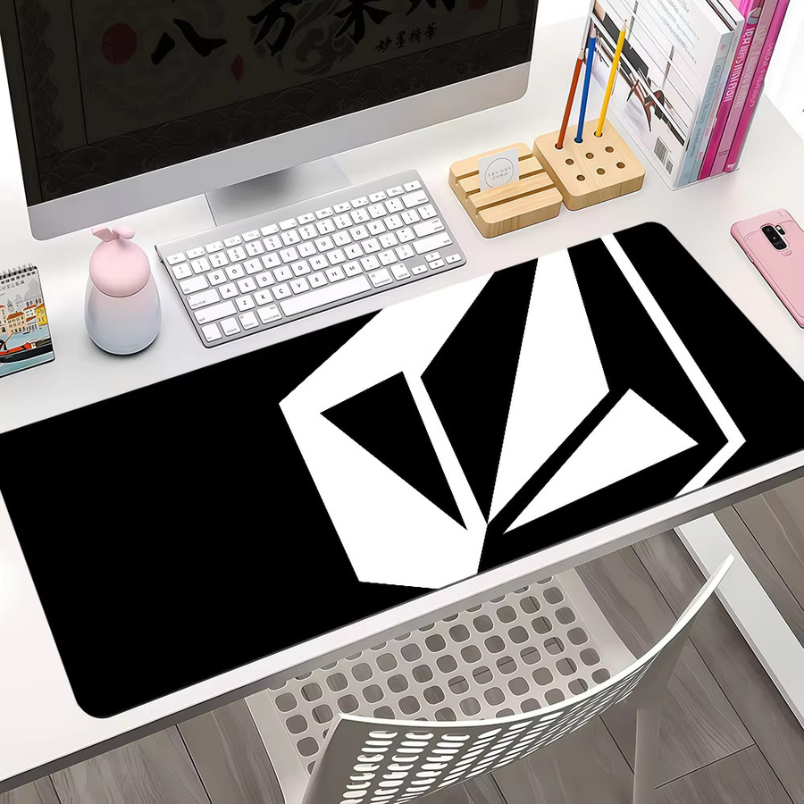 Volcom Mauspad Schwarz rutschfest und verdickt mit Lockedge-Design für Gaming und Büro - Bild 4