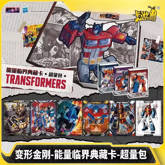 KAYOU Transformers Collector’s Booster Overload Edition, Kampfkarten, Metall, ab 14 Jahren - Bild 1