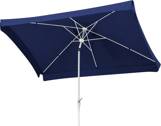 Schneider Balkonschirm Oslo Blau mit Knickfunktion, B/H: 300 x 200 cm - Bild 1