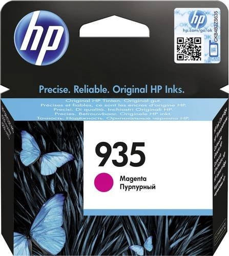 Original HP 935 Tintenpatrone Magenta C2P21AE für Inkjet-Drucker - Bild 1