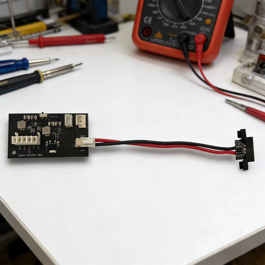 SEGA Saturn und Dreamcast Netzteilmodul mit USB-C Schnittstelle in Schwarz für Retro-Gaming-Systeme - Bild 2