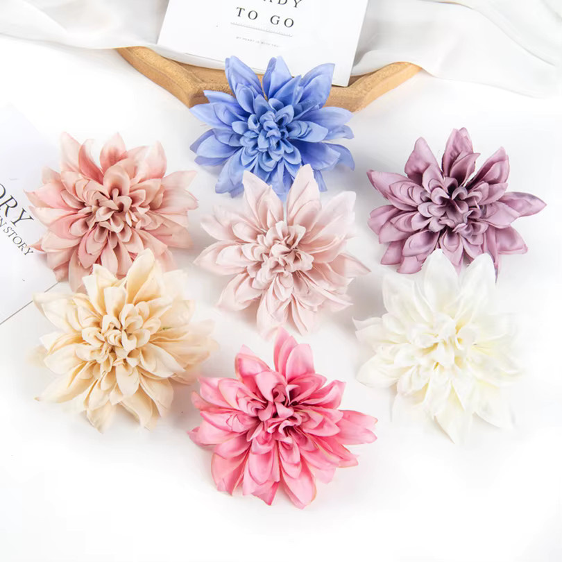 100 Stück künstliche Gerbera aus Seide in Multicolour für Garten, Hochzeit und DIY-Dekoration - Bild 2