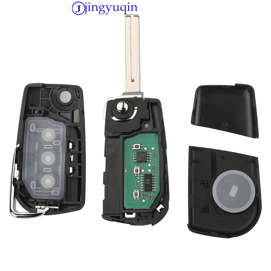 jingyuqin Fernbedienungs-Autoschlüssel für Lexus ES300 FJ GX470 HYQ1512V LX470/570 RX300 GS300 IS200 in Schwarz mit 312MHz und 4D68/4C Chip - Bild 4