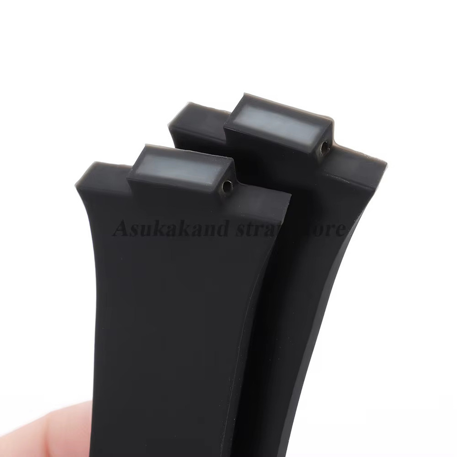 Tissot Uhrenarmband Silikon, 26*12mm, Schwarz, Herren - Bild 2