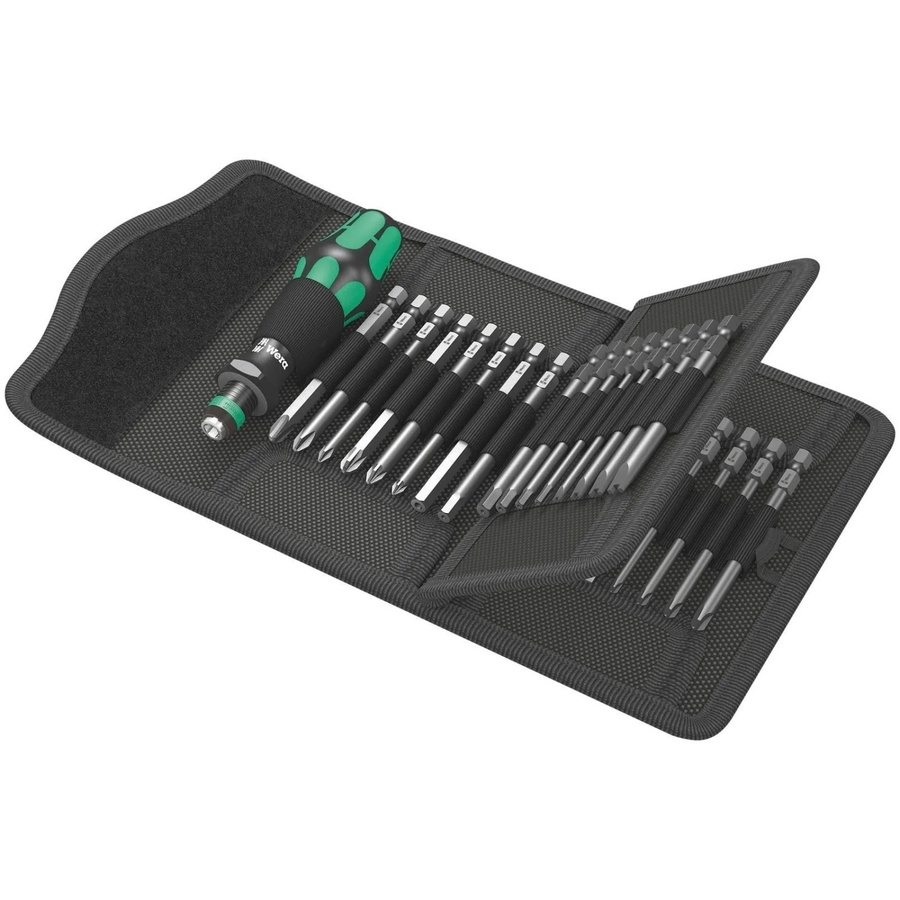 Wera Kraftform Kompakt 62 Bit- und Steckschlüssel-Satz mit 33 Teilen und 6,3 mm Bit-Schraubendreher - Bild 3