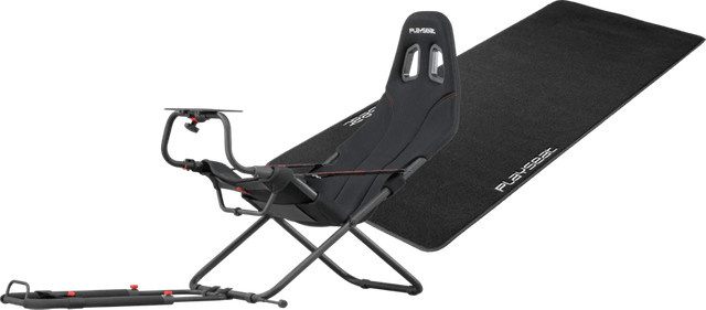 Playseat Challenge ActiFit Racing Simulator in Schwarz inklusive Bodenschutzmatte - Bild 1