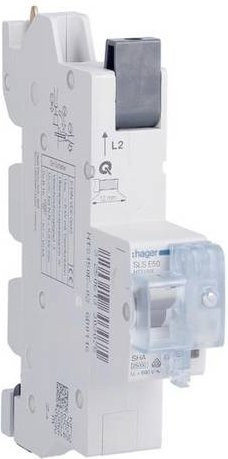 Hager HTS150E2 Hauptleitungsschutzschalter 1-polig 50A 400V in Weiß - Bild 1