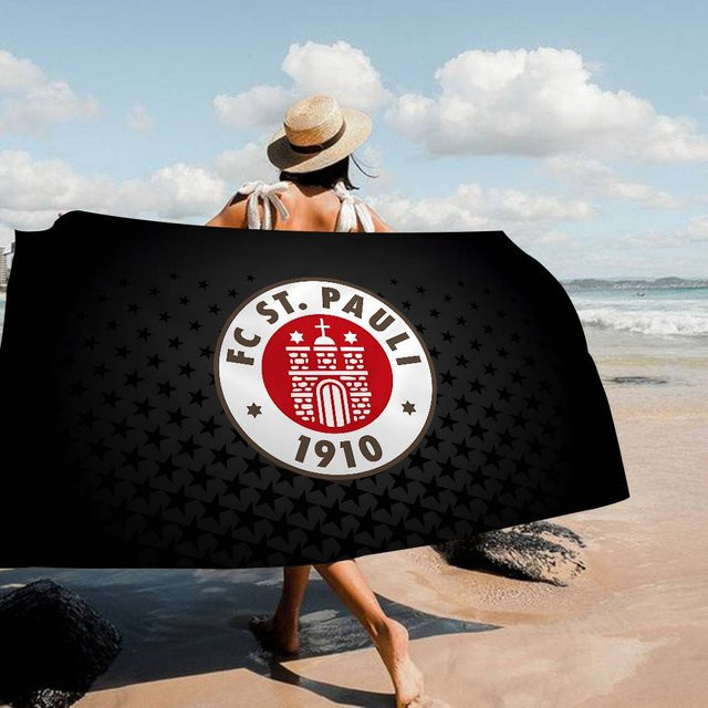 Dalangpa Mikrofaser Strandtuch mit Grafikprint, Saugfähiges Sporthandtuch für Yoga, Schwimmen und Laufen, Breite: 60 cm, Höhe: 120 cm - Bild 1